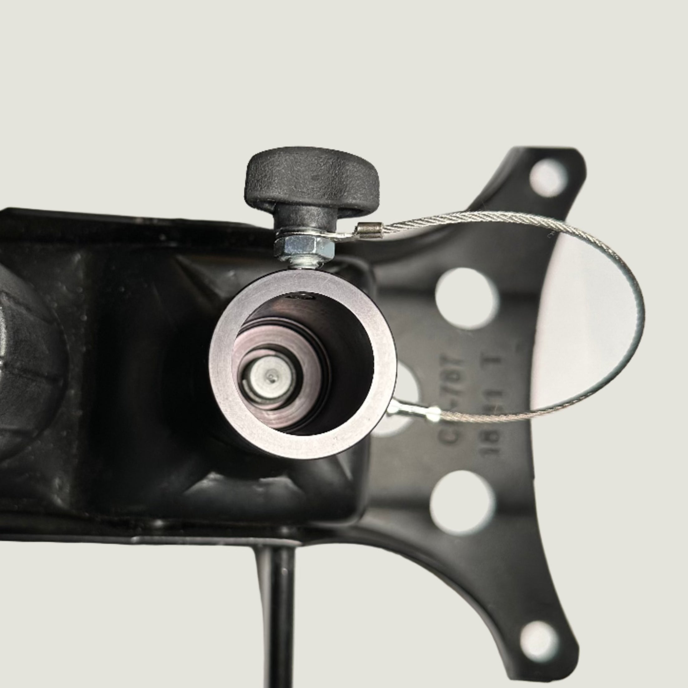Cozy Roadie® Universal Seat Tilt Adapter Installed