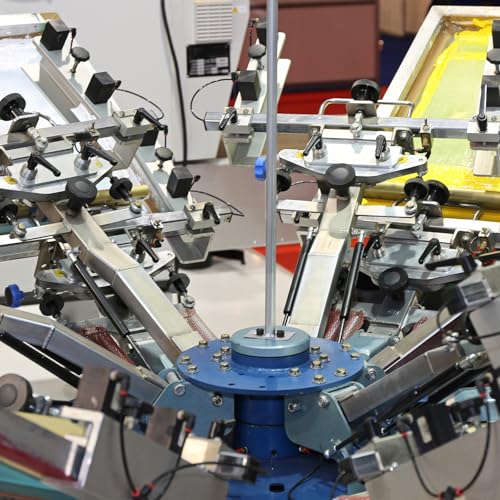 HARFINGTON 6pcs Adjustable Clamping Lever Handles M6 x 32mm Male Thread Bolt Knobs Rotating Screw Locking Quick Release Ratchet Push Button Handle, Black